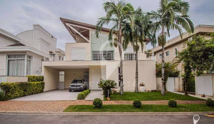 Casa Mobiliada com 4 dormitórios, 360 m² - venda por R$ 5.000.000 ou aluguel por R$ 30.000/mês - Gênesis 1 - SP