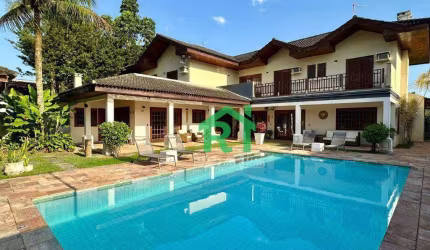 Casa com 5 dormitórios para alugar, 750 m² por R$ 14.000/mês - Acapulco - Guarujá/SP