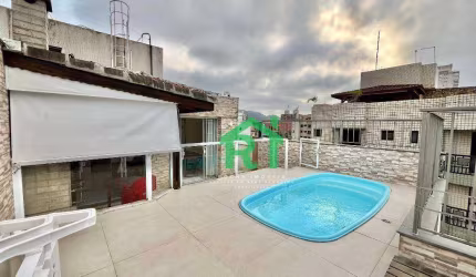 Cobertura com 3 dormitórios à venda, 210 m² por R$ 690.000 - Enseada - Guarujá/SP