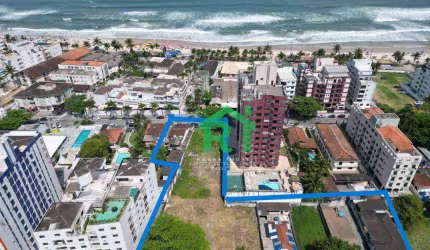 Terreno Beira mar, 3.200 metros - Praia do tombo - Guarujá/SP