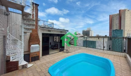 Cobertura com 4 dormitórios à venda, 193 m² por R$ 850.000,00 - Enseada - Guarujá/SP