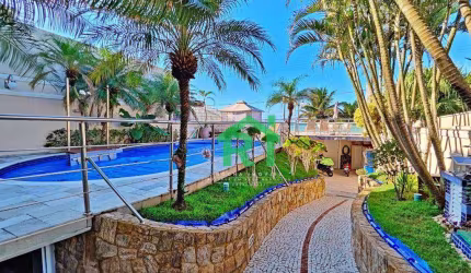 Casa com 6 dormitórios à venda, 460 m² por R$ 4.500.000,00 - Tombo - Guarujá/SP