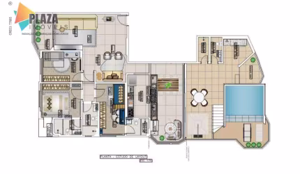 Cobertura à venda, 232 m² por R$ 1.480.000,00 - Tupi - Praia Grande/SP