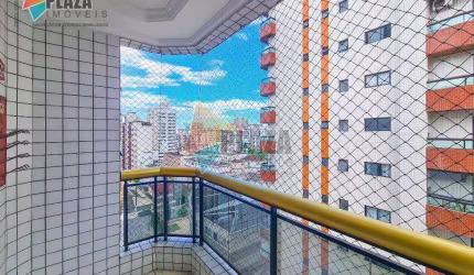 Apartamento com 3 dormitórios para alugar, 113 m² por R$ 5.500,00/mês - Vila Guilhermina - Praia Grande/SP