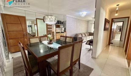 Apartamento para alugar, 136 m² por R$ 7.000,00/mês - Aviação - Praia Grande/SP