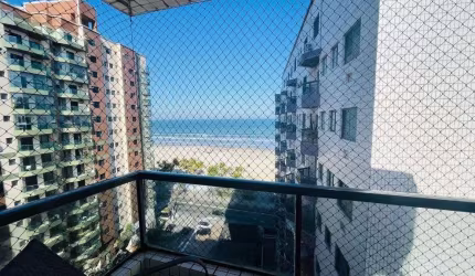 Apartamento com 1 dormitório à venda, 74 m²  - Aviação - Praia Grande/SP