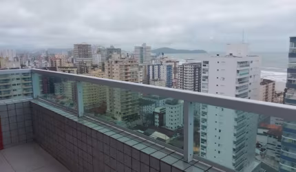 Cobertura com 4 dormitórios à venda, 200 m² por R$ 1.950.000,00 - Vila Assunção - Praia Grande/SP