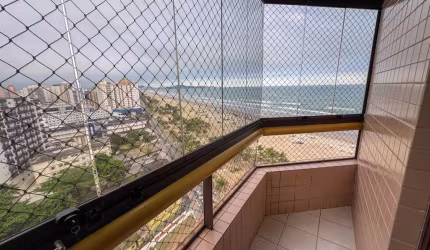 Apartamento com 2 dormitórios para alugar, 116 m² por R$ 3.700,02/mês - Mirim - Praia Grande/SP