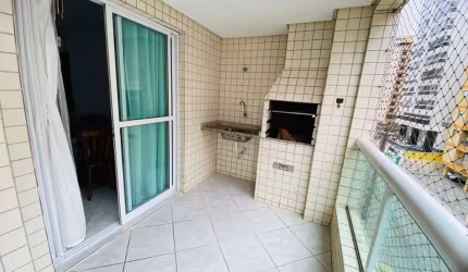Apartamento com 3 dormitórios para alugar, 157 m² por R$ 3.700,01/mês - Vila Assunção - Praia Grande/SP
