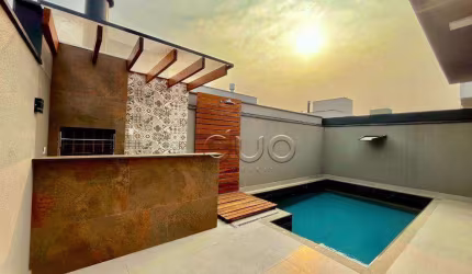 Casa com 3 dormitórios à venda, 135 m² por R$ 760.000,00 - Condomínio Residencial Agapé - Piracicaba/SP