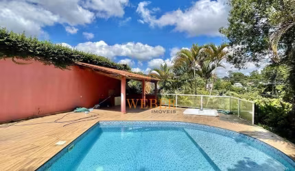 Chácara São João - 4d/1ste - Integrada, lareira, piscina e churrasqueira!