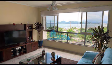 APARTAMENTO FRENTE MAR - 180 m² AREA ÚTIL - VENDA - MOBILIADO - BOQUEIRÃO - SANTOS/SP(AP6335)