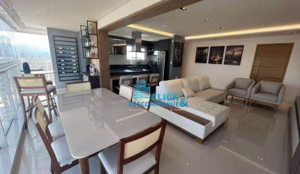 APARTAMENTO - 136 m² - 3 SUÍTES - LAZER - VENDA - BOQUEIRÃO - SANTOS/SP (AP7691)