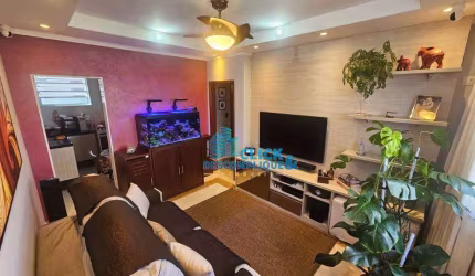 Apartamento com 2 dormitórios à venda, 70 m² por R$ 425.000,00 - José Menino - Santos/SP