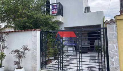 Sobrado com 3 dormitórios para alugar, 168 m² por R$ 6.124,33/mês - Vila Ponte Nova - Cubatão/SP