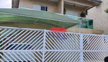 Casa com 3 dormitórios à venda, 90 m² por R$ 440.000,00 - Jardim Casqueiro - Cubatão/SP