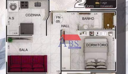 Apartamento bem localizado. Aceita FGTS e financiamento.