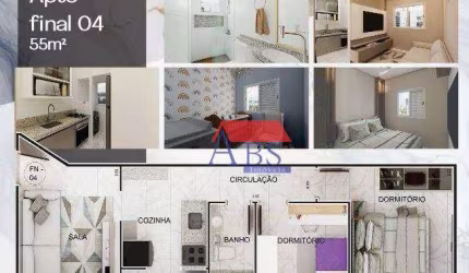 Apartamento bem localizado. Aceita FGTS, financiamento e Minha Casa Minha Vida.