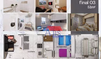 Apartamento bem localizado. Aceita FGTS, financiamento e Minha Casa Minha Vida.