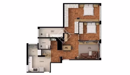 APARTAMENTO 2 dormitórios sendo 1 suíte à venda no Higienópolis - São Paulo - SP