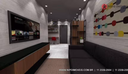 Apartamento com 1 dormitório à venda, 38 m² por R$ 320.000,00 - Tatuapé - São Paulo/SP