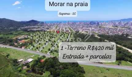 VENDO TERRENO PRONTO PARA CONSTRUIR  - MORRETES - ITAPEMA/SC