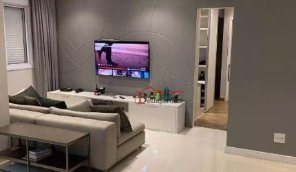 Apartamento com 1 dormitório à venda, 74 m² por R$ 990.000 - Bairro Jardim - Santo André/SP