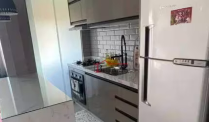 Apartamento com 2 dormitórios para alugar, 49 m² - Vila Eldízia - Santo André/SP