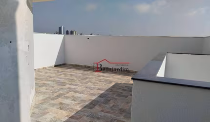 Cobertura com 2 dormitórios à venda, 96m² - Bairro Vila Cecília Maria - Santo André/SP