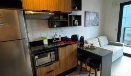 Studio com 1 dormitório para alugar, 33 m² por R$ 4.630,00/mês - Pinheiros - São Paulo/SP