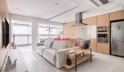 Cobertura Penthouse, semi-novo, decorado, 144m² uteis, 2 suítes, terraço gourmet