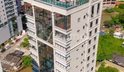 Apartamento com 3 suítes finamente mobiliado a 70m do mar em itapema