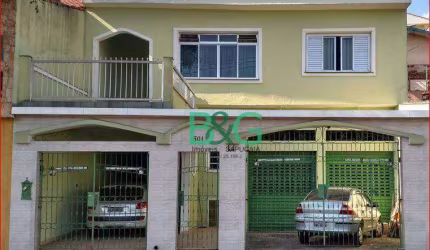 Sobrado com 4 dormitórios à venda, 250 m² por R$ 630.000,00 - Vila Linda - Santo André/SP
