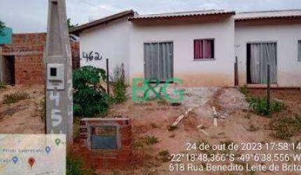 Casa com 1 dormitório à venda, 28 m² por R$ 65.219,59 - Parque Jaraguá - Bauru/SP