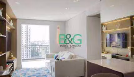 Apartamento com 3 dormitórios à venda, 80 m² por R$ 679.000,00 - Chácara Agrindus - Taboão da Serra/SP