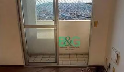 Apartamento com 2 dormitórios à venda, 54 m² por R$ 375.000 - Jardim Vera Cruz(Zona Sul) - São Paulo/SP