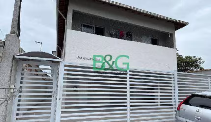 Casa com 1 dormitório à venda, 40 m² por R$ 155.525,34 - Nova Mirim - Praia Grande/SP