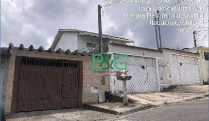 Casa com 2 dormitórios à venda, 76 m² por R$ 233.030 - Parque Residencial Scaffid - Itaquaquecetuba/SP
