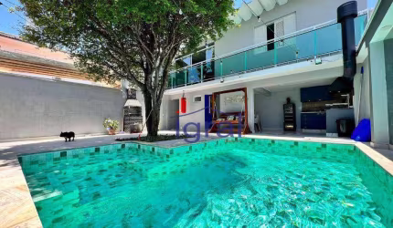 Casa térrea com piscina no Jabaquara com 3 dormitórios e lazer, 212 m² por R$2.000.000 - Jabaquara - São Paulo/SP