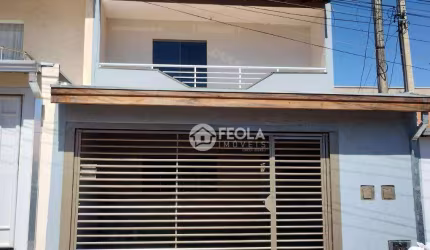 Casa tipo sobrado com 3 dormitórios à venda, 207 m² por R$ 599.000 - Parque Nova Carioba - Americana/SP