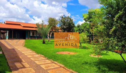 Chácara com 3 dormitórios à venda, 1000 m² por R$ 1.250.000 - Patropi - Paulínia/SP