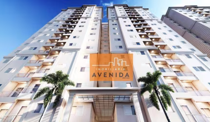 Apartamento com 2 dormitórios à venda por R$ 420.000,00 - Jardim Calegaris - Paulínia/SP
