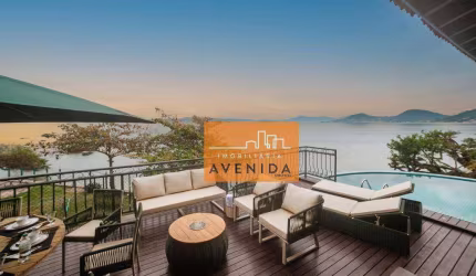 Casa com 9 dormitórios à venda, 640 m² por R$ 20.000.000 - Cacupé - Florianópolis/SC