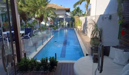 Casa espetacular no Novo Portinho moderna linear com 900M² de área e 420M² construído