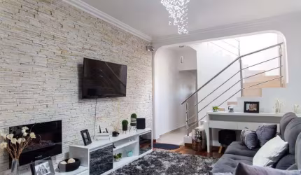 Sobrado com 3 dormitórios à venda, 175 m² por R$ 692.000,00 - Parque João Ramalho - Santo André/SP