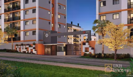 Apartamento com 3 dormitórios à venda, 62 m² por R$ 504.153,00 - Cidade Industrial - Curitiba/PR
