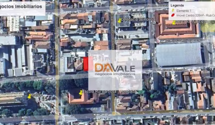 Terreno 320m² no Centro de Caçapava.