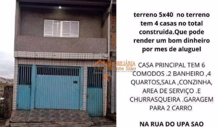 Casa com 6 dormitórios à venda, 200 m² por R$ 373.000,00 - Cidade Soberana - Guarulhos/SP
