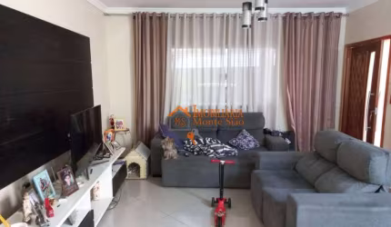 Sobrado com 3 dormitórios à venda, 125 m² por R$ 447.000,00 - Parque Primavera - Guarulhos/SP