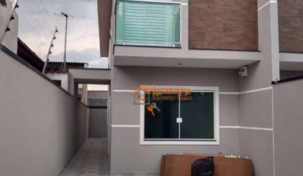 Sobrado com 3 dormitórios à venda, 110 m² por R$ 693.000,00 - Jardim Santa Cecília - Guarulhos/SP